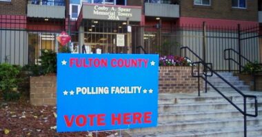 Fulton County polling location