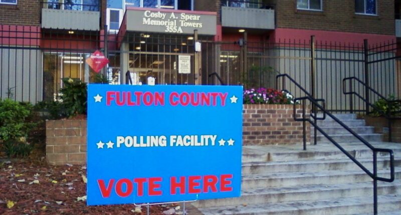 Fulton County polling location