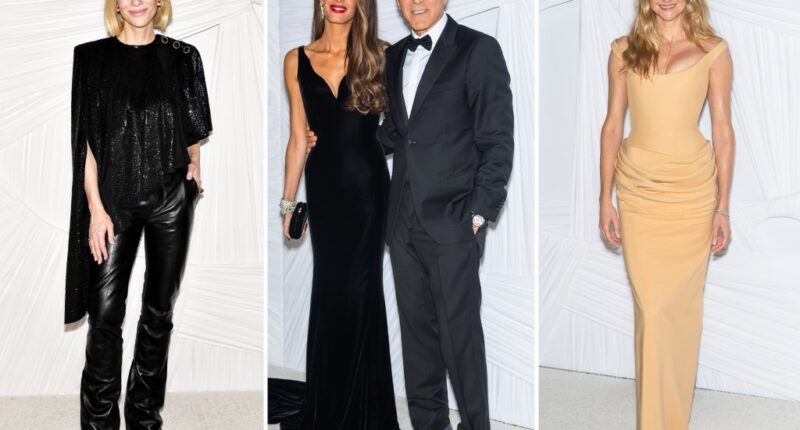 George and Amal Clooney, Shailene Woodley, Cate Blanchett plus more