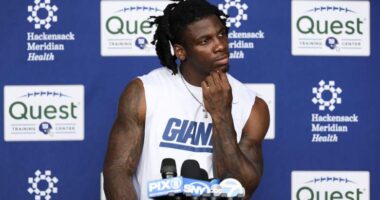 Giants 'X Factor' Deonte Banks Struggling Ahead of Pivotal Season