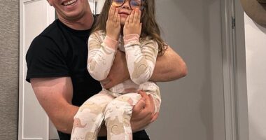 Robert Irwin has whipped his fans into a frenzy by sharing a jaw-dropping photo which captured him flexing his bulging biceps while spending time with his niece Grace. He is all smiles in the adorable photo as he flaunted his taut and bulging bicep. Both pictured