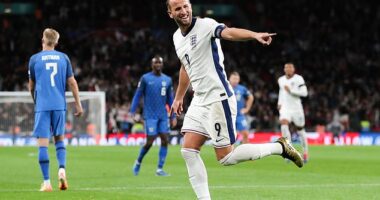 Harry Kane fired an emphatic shot at his doubters as he celebrated his 100th cap with a match-winning brace against England