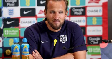 Harry Kane outlined his ambitions with England ahead of making his 100th appearance