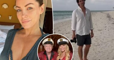 Hugh Hefner's widow, Crystal, gushes over new boyfriend
