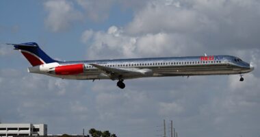 plane at Miami airport