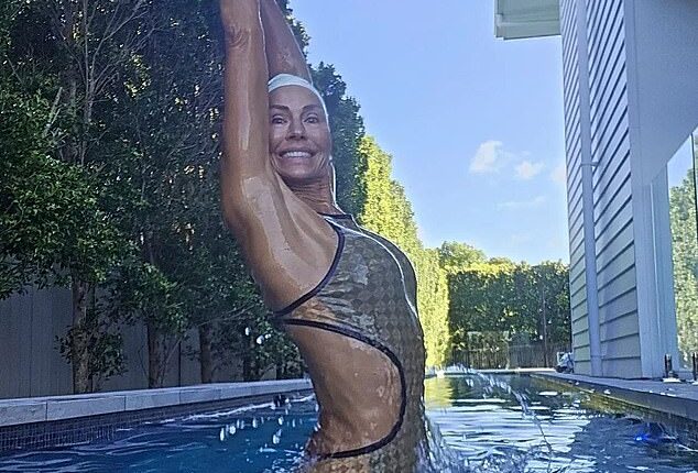 Queensland mum-of-two Ingi Doyle (pictured) was left fatigued and in pain after two major surgeries, including a procedure to replace an infected arterial skin graft in July of this year