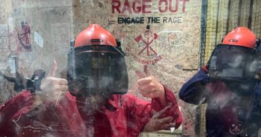 I was sick of talking about my problems – so I paid to smash up a ‘rage room’ instead