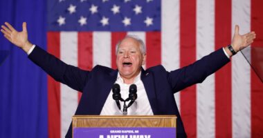 I went on the road with Tim Walz as he tested out new Trump attack lines. They worked