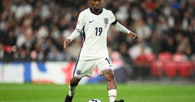 Angel Gomes produced another classy showing in a Three Lions shirt on his full debut