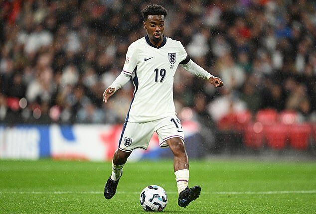 Angel Gomes produced another classy showing in a Three Lions shirt on his full debut