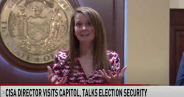 Jen Easterly in Boise