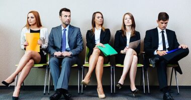 The majority of candidates are said to come unstuck at the interview stage of the job application process (stock image)