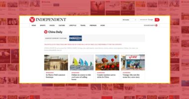 'Independent' Newspaper Meddling In U.S. Election Publishes Chinese State Propaganda.