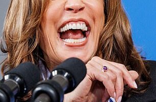 Kamala Harris campaigns in Detroit, Michigan on Monday