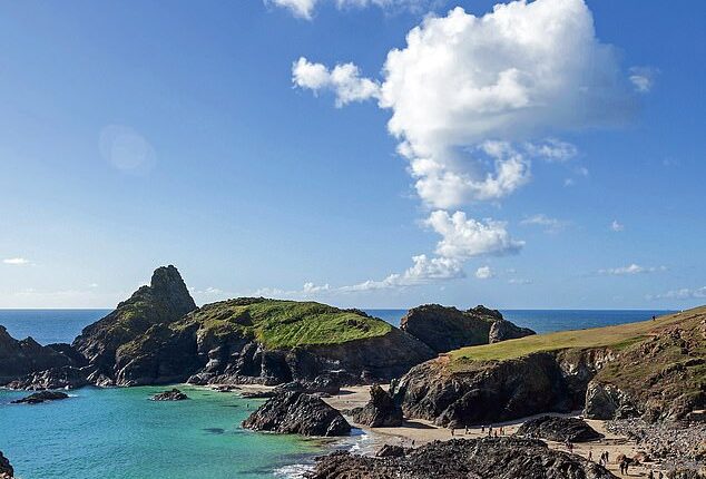 Kynance Cove is a short drive from Hotel Polurrian on the Lizard