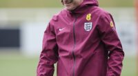 Lee Carsley oversaw his first training session as England interim manager on Wednesday