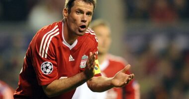 Jamie Carragher has named his all-time Liverpool XI on the Stick to Football podcast