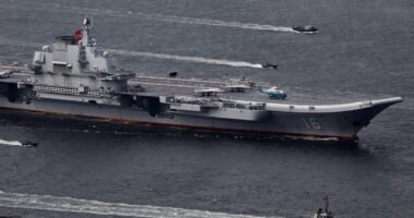 Japan says Chinese aircraft entered its contagious waters for the first time