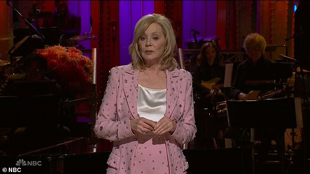 Jean Smart, 73, sent fans wild as she gave a shout-out to lesbians while hosting Saturday Night Live for the first time during the show's 50th season premiere
