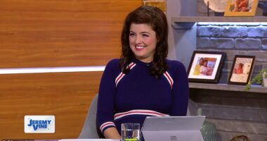 Jeremy Vine co-host Storm Huntley has revealed she's pregnant with her second child, announcing the exciting news live during Tuesday's show