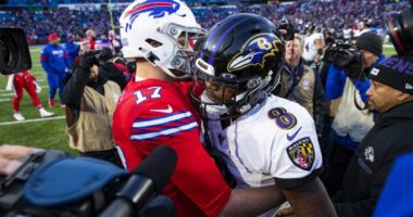 Josh Allen Has Strong Words for Ravens QB Lamar Jackson
