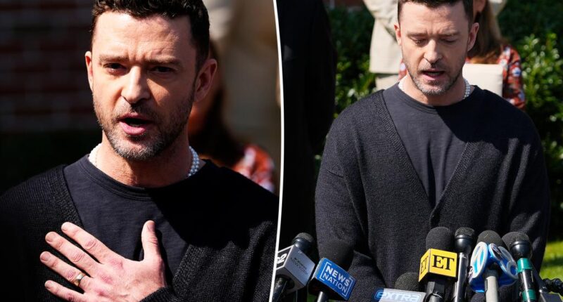 Justin Timberlake apologizes outside courthouse after taking plea deal in DWI case