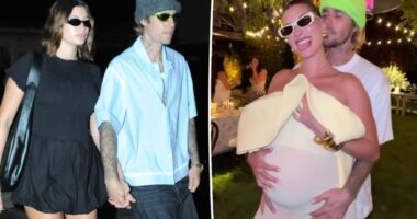 Justin and Hailey Bieber enjoy sushi date night after welcoming son Jack