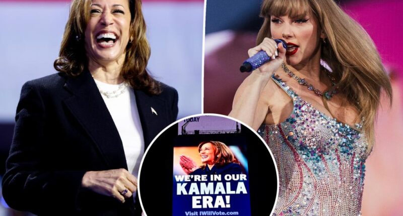 Kamala Harris campaign releases Taylor Swift-inspired ads after pop star’s endorsement