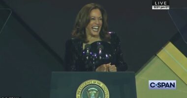 The Vice President seemed keen to ingratiate herself with her audience at the Congressional Black Caucus Foundation dinner on Saturday night