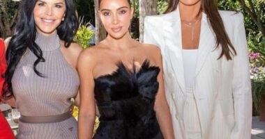 Kim and Khloe Kardashian were good friends to Lauren Sanchez this week. The reality TV stars dressed up for a party to help the future Mrs Jeff Bezos celebrate the launch of her new book The Fly That Flew To Space