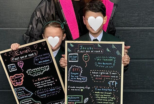 Newcastle United star Kieran Trippier 's wife has reportedly moved 200 miles across the country to start a new life with their children