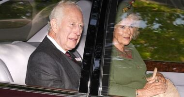 King Charles has arrived at Crathie Kirk near Balmoral on the second anniversary of his accession to the throne and the death of his mother