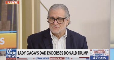 Lady Gaga's restaurateur father Joe Germanotta endorsed former President Donald Trump on Thursday - despite his daughter's very prominent Democratic leanings
