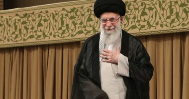 Iranian Supreme Leader Ayatollah Ali Khamanei attends commemoration ceremony September 25, 2024. Former President Donald Trump was briefed by intelligence officials on Tuesday that Iran has made credible attempts on his life, and they likely will continue to do so