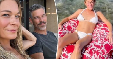 LeAnn Rimes wears tiny white bikini vacationing with husband Eddie Cibrian