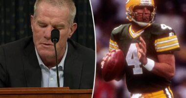 Legendary quarterback Brett Favre reveals he’s been diagnosed with Parkinson’s disease