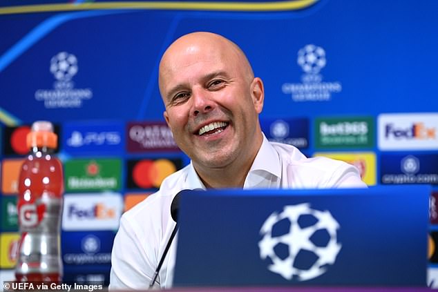 Liverpool manager Arne Slot spoke to the media following his side's win over AC Milan