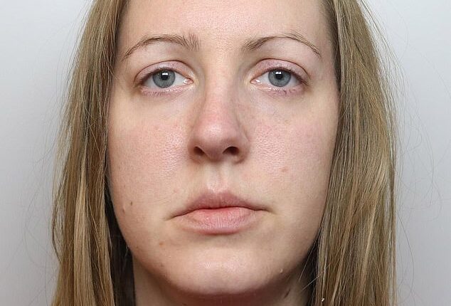 Pictured: Lucy Letby who was given a whole life order for killing babies in a neonatal unit