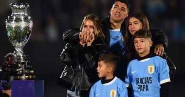 Luis Suarez has stepped away from international football as Uruguay's all-time record goalscorer