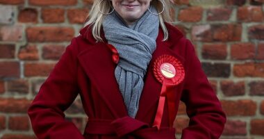 MP Rose Duffield (Pictured in Canterbury in 2019) has accused Sir Keir Starmer of liking to be surrounded by 'lads' and having 'a problem with women'