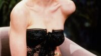 FRESH FACED: Pictured on the Tonight Show with Johnny Carson in 1987, popster Madonna showed off a youthful look