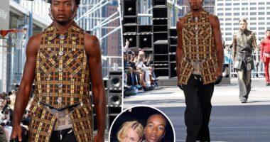 Madonna’s son David Banda makes NYFW runway debut