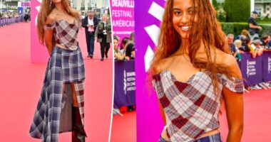 Malia Obama makes rare red carpet appearance in Vivienne Westwood