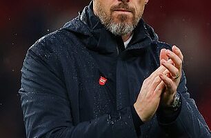 Fans have drawn comparisons between Erik ten hag's record and Gary Neville's Valencia stint