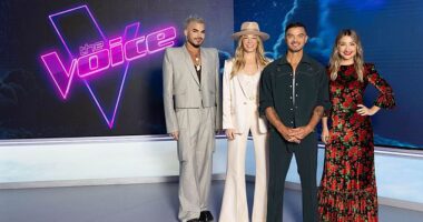 An Australian man has exposed the sad truth about The Voice. Guy Sebastian is pictured with fellow Voice coaches Adam Lambert LeAnn Rimes and Kate Miller-Heidke