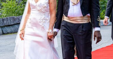 Princess Martha Louise of Norway and her husband, Shaman Durek Verrett have unveiled a new unofficial monogram which honours 'their past life together in Egypt' and is 'embedded with important symbolism' - after tying the knot last week