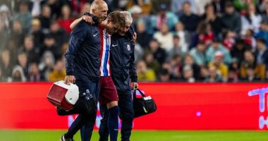 Martin Odegaard is reportedly set to miss at least three weeks of action with an ankle injury