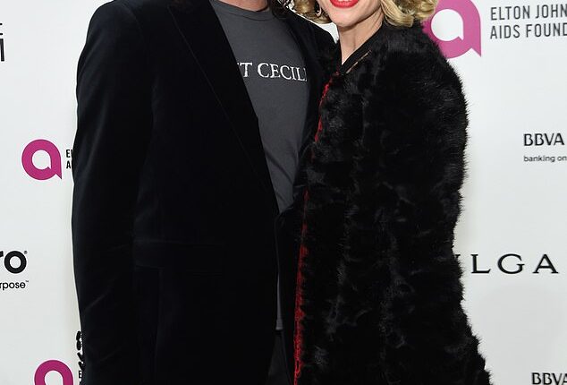 Dave Grohl shocked fans on Tuesday as he admitted to cheating on his wife of 21 years Jordyn Blum and fathering a secret baby in an incendiary social media post - pictured 2016