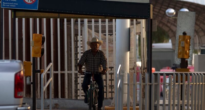 Mexican authorities uncover 24 drug cartel surveillance cameras in city on the border with Arizona