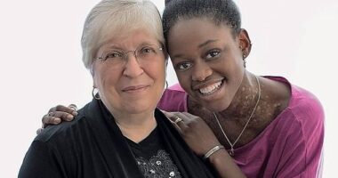 Elaine DePrince, the mother of the late ballerina Michaela DePrince, has passed away, just 24 hours after her daughter's sudden death at the age of 29; they are seen together